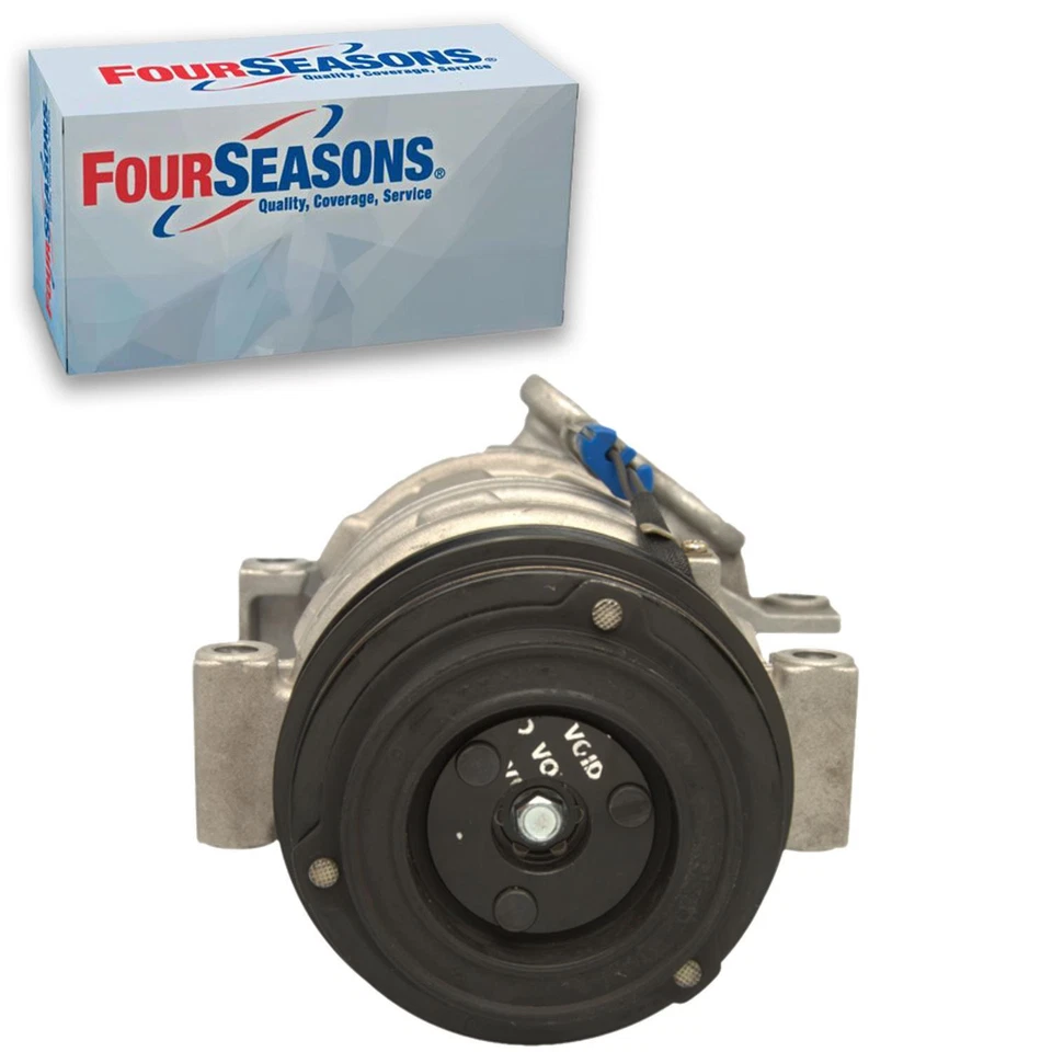 Compressor AC de 4 estações para 2001-2002 GMC Sierra 2500 HD - Imagem 1 de 4