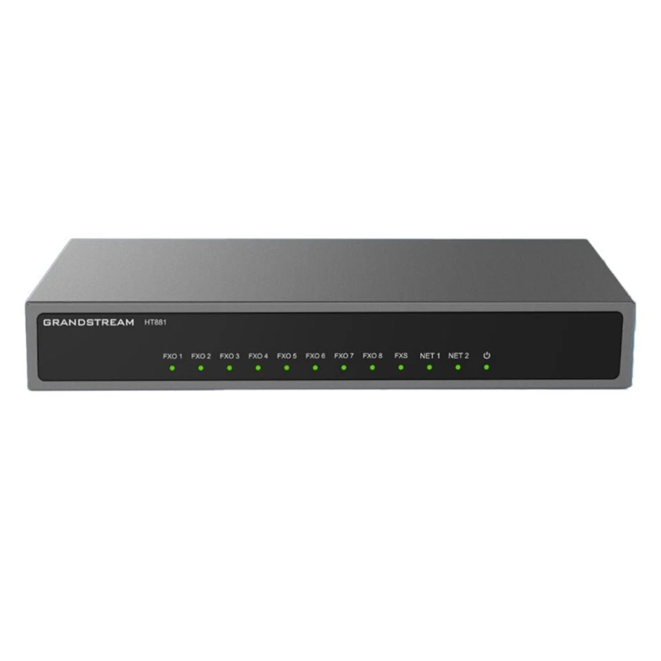 Grandstream HT881 Gateway - 8 FXO, 1 FXS - Image 1 of 1