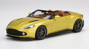 TSM 1:18 ASTON MARTIN VANQUISH ZAGATO VOLANTE COSMOPOLITAN YELLOW TOP SPEED - Imagen 1 de 3