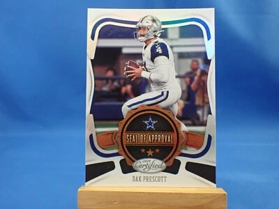 Dak Prescott Certified 2020 Seal of Approval - Image 1 of 2