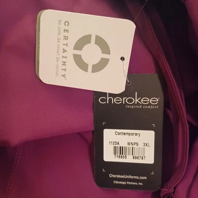 Pantalón Cherokee Certainty Unisex Inspirado Confort Contemporáneo 3X Morera ¡NUEVO!! Foto 1 de 4