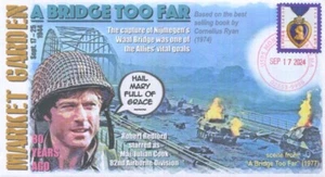 Coverscape Computer Designed 80th “Market Garden” “A Bridge Too Far” Event Cover - Picture 1 of 2