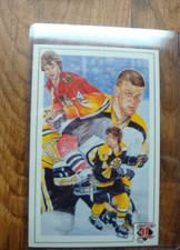 1992 Bobby Orr Legends Sports Memorabilia Post Card #7