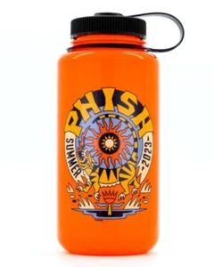Phish⭕️Flaming Tiger Summer 2023 Nalgene Pomegranate Red Not Mondegreen Pollock - Picture 1 of 1