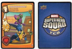 Promo CCG- Marvel Super Hero Squad #002 - NSU Green Goblin " AHAHAHAHAHAHA!" - Picture 1 of 1