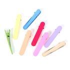 10Pcs Candy Color Duckbill Alligator Metal Hairpins Hair Clip Barrettes Clamp