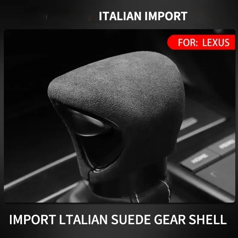 For Lexus ES UX NX RX IX GS Car Lever Stick Gear Shift Knob Cover Protective - Image 1 of 4
