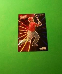 2017 Panini National Convention BB2 Mike Trout Rainbow Spokes #14/49 - Picture 1 of 3
