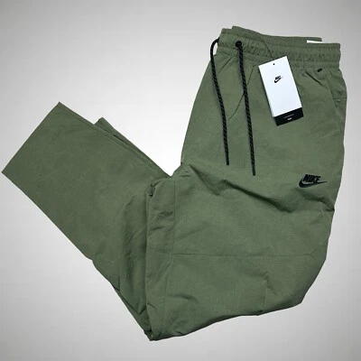 Calça Nike Sportswear Tech Tecido Olive Masculina Grande L DQ4343-222 NOVA - Imagem 1 de 4
