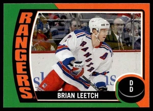 2014-15 O-Pee-Chee Stickers Brian Leetch New York Rangers #ST-93 - Picture 1 of 2