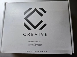 CREVIVE Lederpflege Set Inkl. Lederreiniger & Lederlotion Mit Aloe Vera + Schwam - Bild 1 von 2