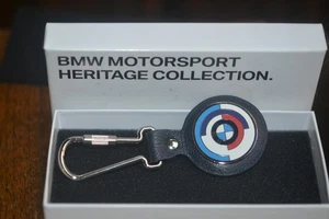 MIB BMW Motorsport Heritage Collection Enamel Key Ring Holder Made in Germany - Picture 1 of 4