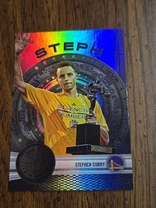 2025 Stephen Curry Topps #MVP-6 MVP Vault Rainbow Foilboard Warriors - Picture 1 of 2