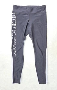 Under Armour Leggings Sz Large Black Mesh Ankle Heatgear Compression - Picture 1 of 11