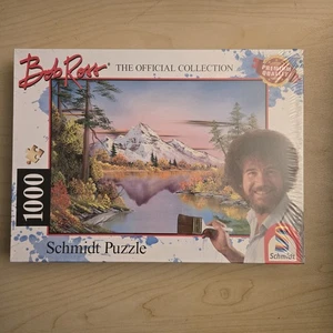 Schmidt Bob Ross Puzzle 1000 Pezzi 57535 Riflessi - Nuovo e Sigillato - Foto 1 di 5