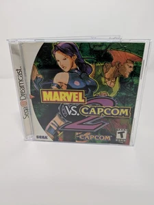 Marvel Vs. Capcom 2 (Sega Dreamcast, 2000) CiB komplett getestet funktioniert sauber - Bild 1 von 4