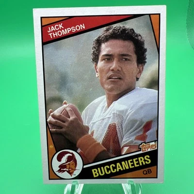 1984 Topps Jack Thompson #372 Tampa Bay Buccaneers Football Card - Image 1 of 2