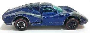 MATTEL HOT WHEELS REDLINE FORD MK IV Hong Kong 1968 Blue Vintage RARE Black Int. - Picture 1 of 12