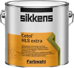1L 2,5L  Liter - Sikkens Cetol HLS Extra Dünnschicht Lasur Holzschutz (Farbwahl) - Bild 1 von 2