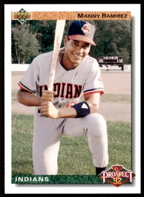 1992 Upper Deck #63 Manny Ramirez RC - Image 1 of 2