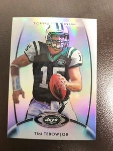 2012 Topps Platinum Tim Tebow card #15 - Picture 1 of 2