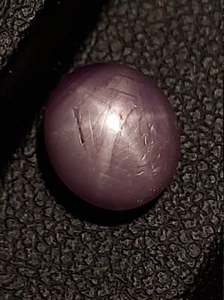 Purple star Sapphire gemstone - loose natural Sapphire cabochon 3.60 CTS - Picture 1 of 10