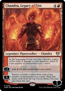MTG - CHANDRA, LEGACY OF FIRE - Commander Masters (R) - Picture 1 of 1