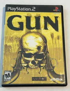 Sony Playstation 2 Game - GUN  Black Label Activision  PS2 FREE SHIPPING - Picture 1 of 1