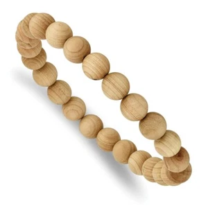 Cypress Wood Stretch Bracelet - Picture 1 of 3
