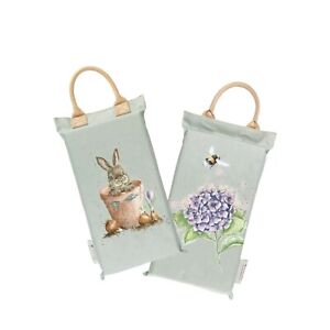 Wrendale Gartenknieschützer Der Blumentopf Kaninchen & Hortensie Design - BRANDNEU