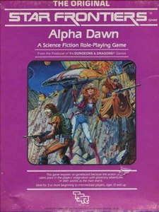 STAR FRONTIERS BOXED SET EXC+! UNCUT CTRS & DICE 7007 Alpha Dawn Box Game Module - Picture 1 of 4