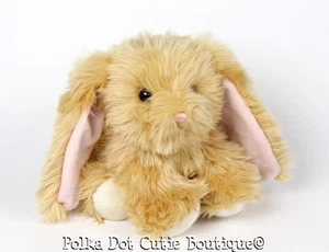 Aurora Tan Fluffy Bunny Rabbit Stuffed Animal Plush Toy - Picture 1 of 3