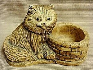 Vintage Cat Trinket Catch-All - Picture 1 of 7