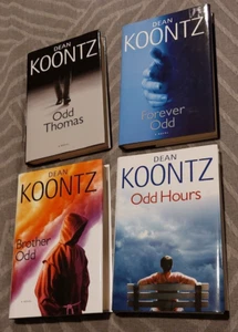 4 Dean Koontz Books Odd Thomas, Forever Odd, Brother Odd, Odd Hours -Bx13 - Imagen 1 de 9
