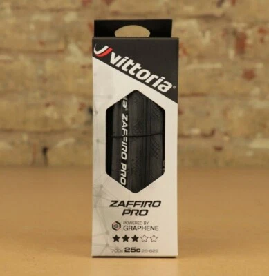 Vittoria Zaffiro Pro G2.0 700x23, 25, 28, 30, 32c Black or Tan Folding Bike Tire - Image 1 of 4