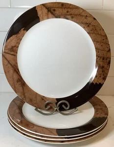 4-Rare HTF Portmeirion Maplewood Dinner Plates - Picture 1 of 10
