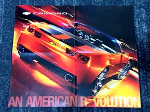 Póster promocional de Chevy Camaro 2007 "An American Revolution" de Detroit Auto Show - Imagen 1 de 3