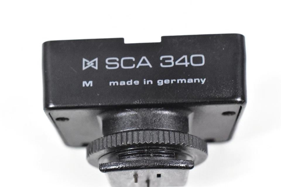 METZ MECABLITZ  AUTO FLASH MODULE SCA 340 FOR NIKON MF CAMERA FE FE-2 FM-2 FG EM - Image 1 of 1