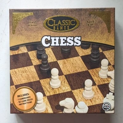new Cardinal TCG Classic Games Chess 2 Players Ages 8+ UNUSED COMPLETE - Image 1 of 3