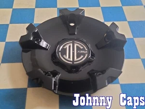 2 CRAVE Wheels # MCN18-3102001 . GLOSS BLACK Wheel Center Cap  [84]  (QTY. 1) - Picture 1 of 11