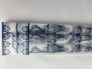 (3) Vintage DELFT Design Dutch Mill Kinder Kerzen blau/weiß NOS Country - Bild 1 von 7