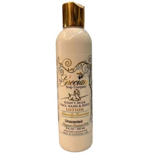 Grecian Soap Company Goats Milk Hand & Body Lotion 8 Oz. - Unscented - Picture 1 of 1