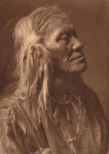 Edward Curtis Luqaiot Kittitas 1910 17"x 22" Archival Art Print - Picture 1 of 1