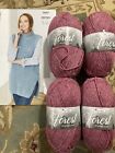 king cole pattern and recycled aran pink colour able to knit to size 40 brandnew