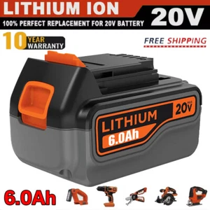 20V MAX 8.0Ah Lithium-ion Battery For Black & Decker 20 Volt LBXR20 LB2X4020 New - Picture 1 of 17