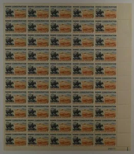 US SCOTT 1176 PANE OF 50 RANGE CONSERVATION 4 CENT FACE MNH - Picture 1 of 1