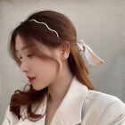 Korean Style Fashion Metal Wave Bending Hairband Simple Geometric Thin Hair H St