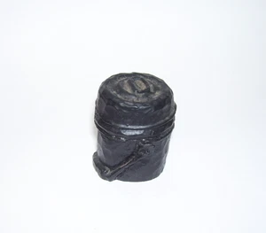 Miniature Miner's Lunch Box Made from Coal - Picture 1 of 2