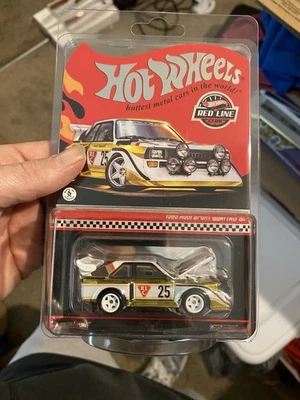 Audi Sport Quattro S1 1985 RLC Hot Wheels Collectors amarillo como nuevo Foto 1 de 4