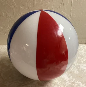 DE COLECCIÓN BARBERÍA POSTE GLOBO ROJO BLANCO AZUL RAYAS CARCASA VIDRIO SOMBRA 10" DIAM - Imagen 1 de 9